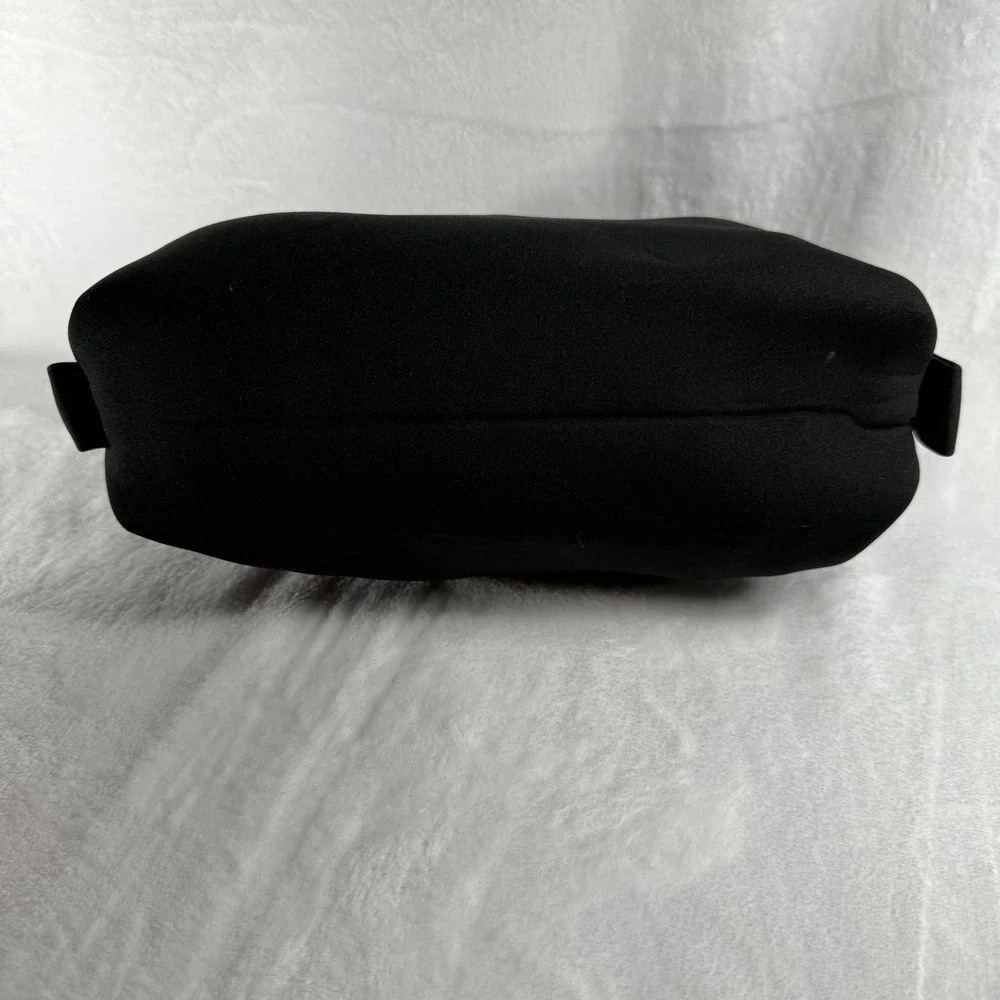 Tarte | Exclusive Back‎ to Basics Black Neoprene Cosmetic Bag Gold Zipper Pouch